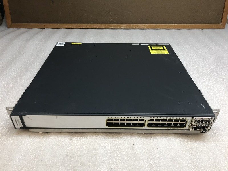 Коммутатор Cisco WS-C3750E-24TD-E