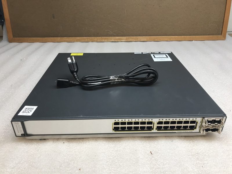 Коммутатор Cisco WS-C3750E-24TD-S