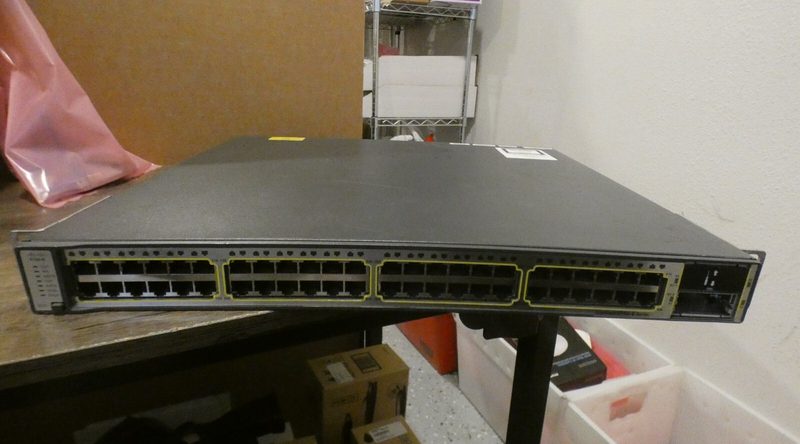 Коммутатор Cisco WS-C3750E-48TD-E