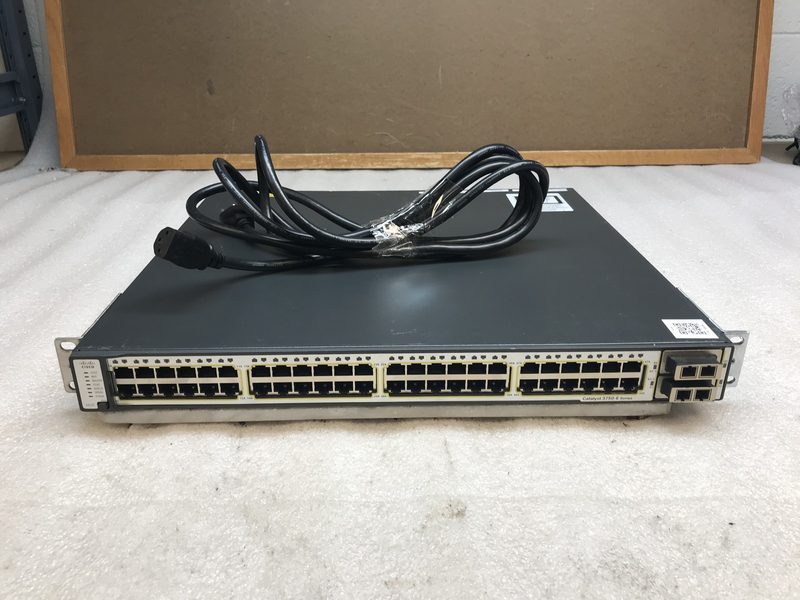 Коммутатор Cisco WS-C3750E-48TD-S