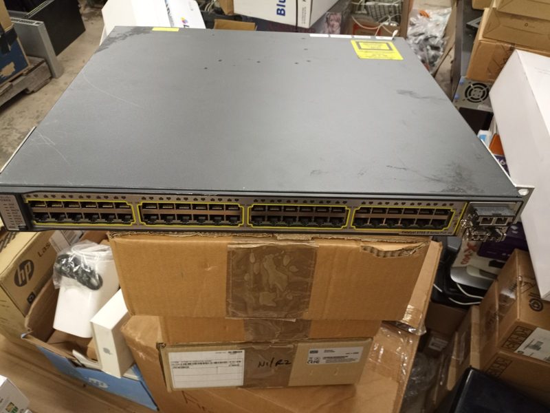 Коммутатор Cisco WS-C3750E-48TD