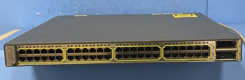 Коммутатор Cisco WS-C3750E-48TDC