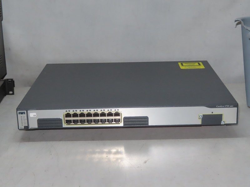 Коммутатор Cisco WS-C3750G-16TD-S