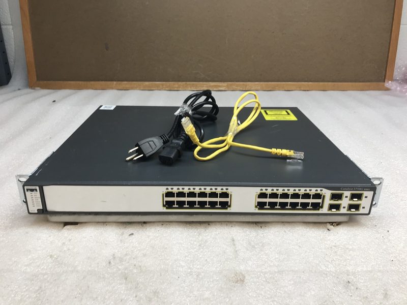 Коммутатор Cisco WS-C3750G-24TS-1U