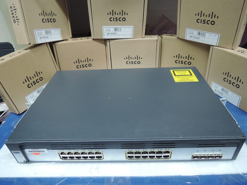 Коммутатор Cisco WS-C3750G-24TS-E