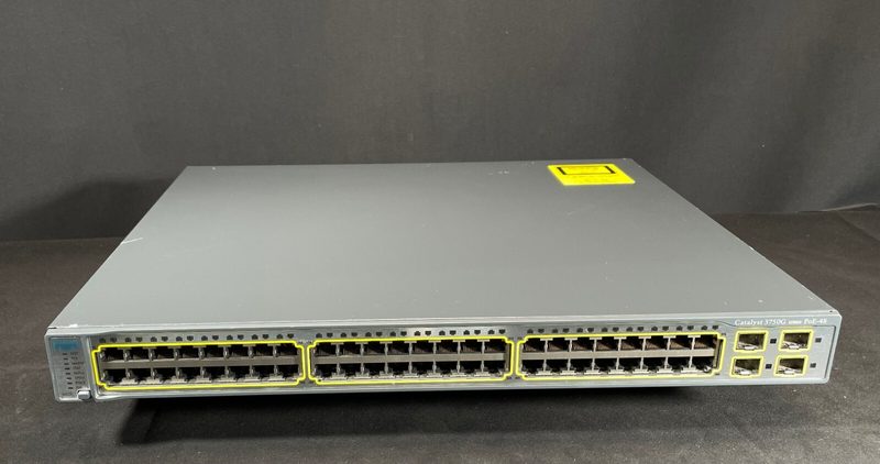 Коммутатор Cisco WS-C3750G-48PS-E