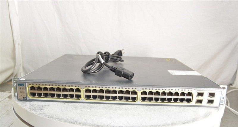 Коммутатор Cisco WS-C3750G-48TS-S
