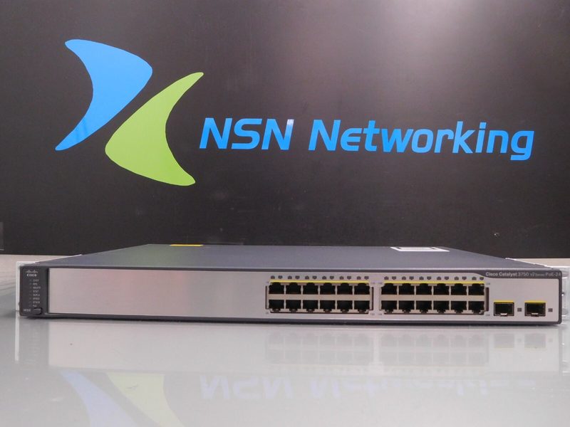 Коммутатор Cisco WS-C3750V2-24PS-S