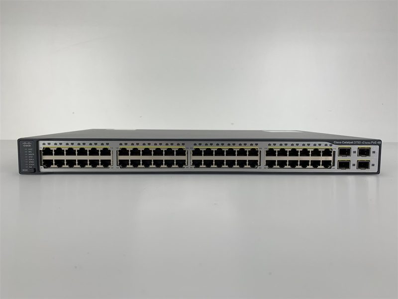 Коммутатор Cisco WS-C3750V2-48PS-S
