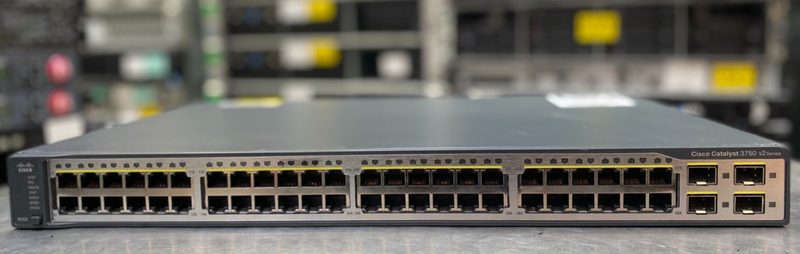 Коммутатор Cisco WS-C3750V2-48TS-E