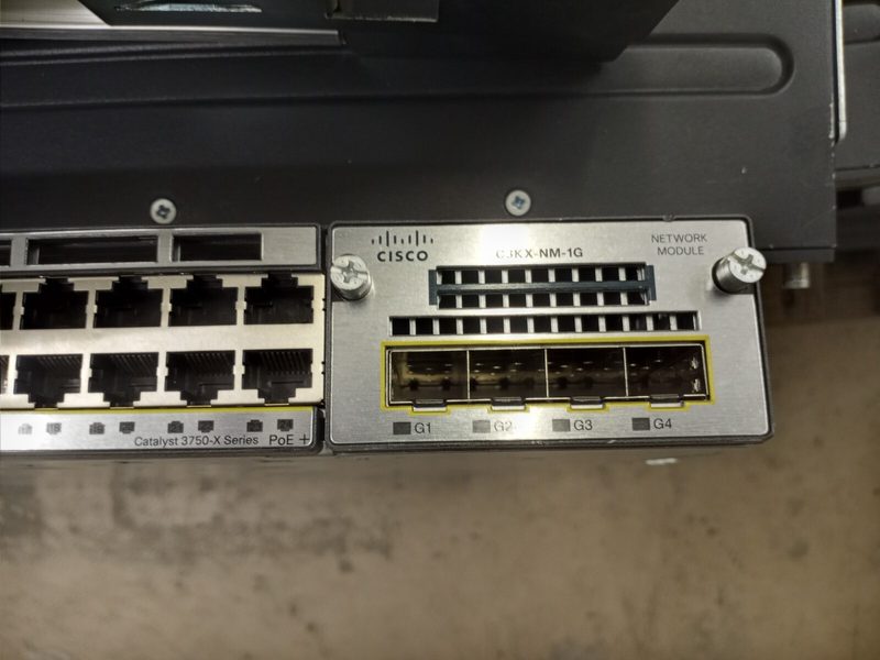 Коммутатор Cisco WS-C3750X-24T