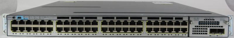 Коммутатор Cisco WS-C3750X-48P