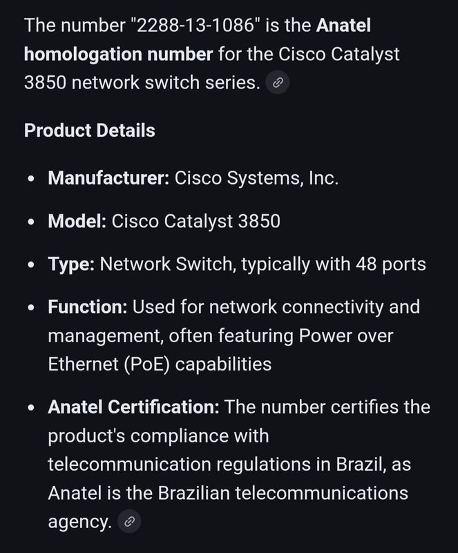 Коммутатор Cisco WS-C3850
