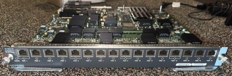 Коммутатор Cisco WS-X6816-10T-2T