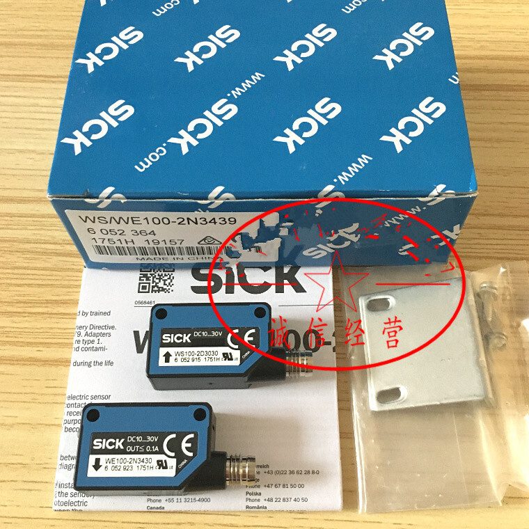 Фотоэлектрический датчик SICK WS/WE100-2N3439