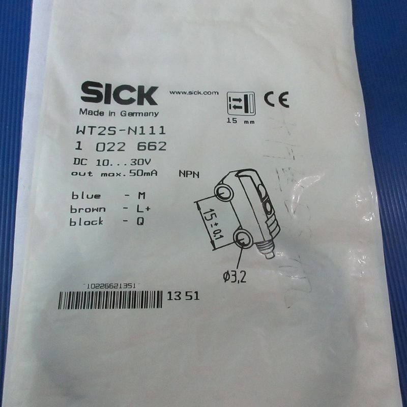 Фотоэлектрический датчик SICK WT2S-N111