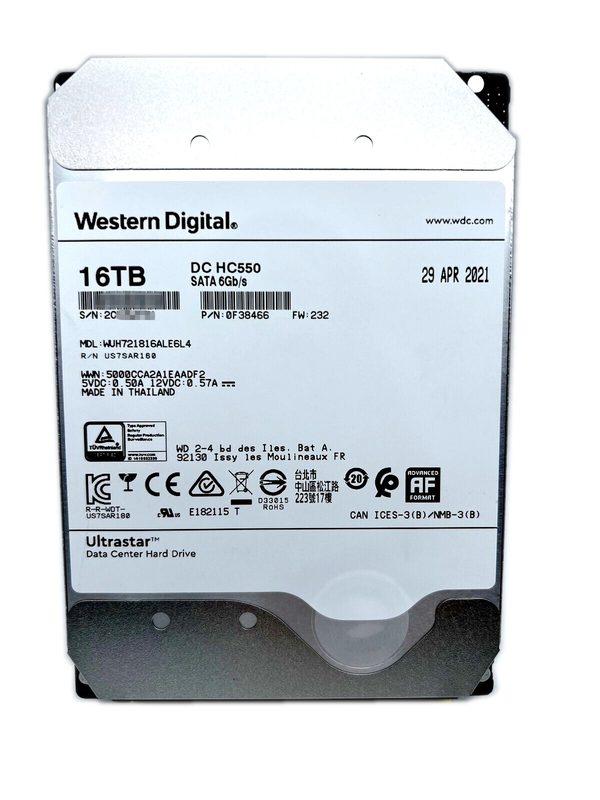 Жёсткий диск Western Digital WUH721816ALE6L4