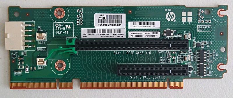Райзер-плата Supermicro X16/X8