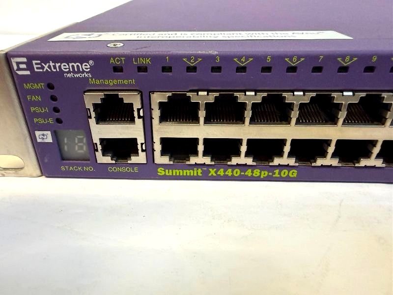 Коммутатор Extreme X440-48P-10G