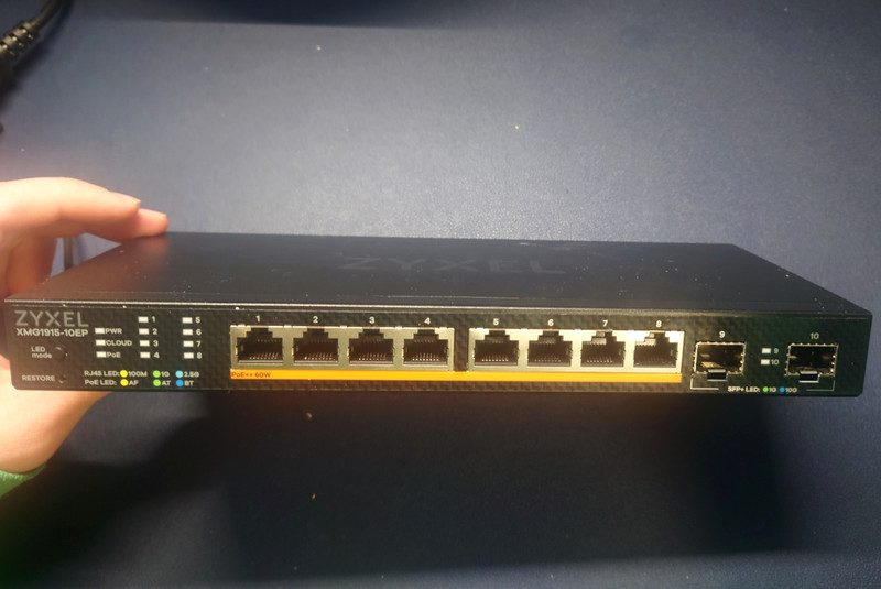 Коммутатор Zyxel XMG1915-10EP