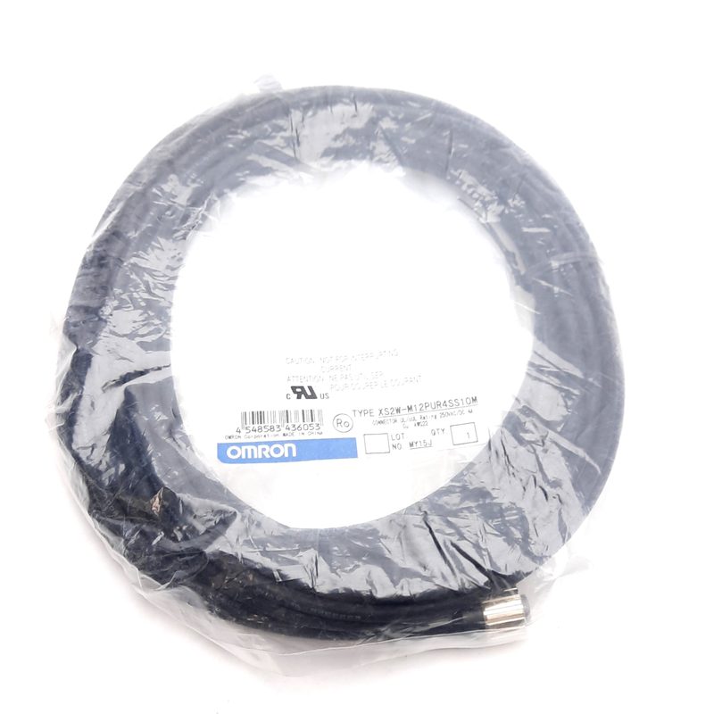Соединительный кабель Omron XS2W-M12PUR4SS10M