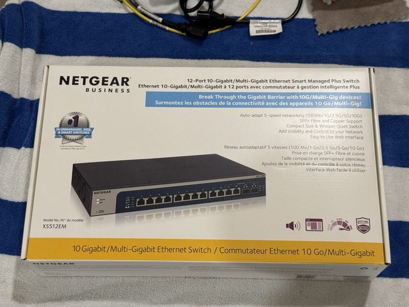 Коммутатор Netgear XS512EM