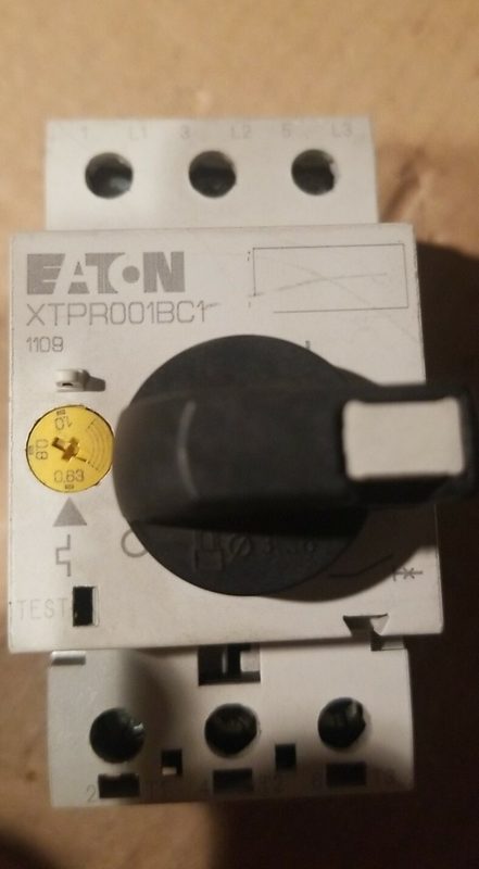 Автоматический выключатель Eaton XTPR001BC1
