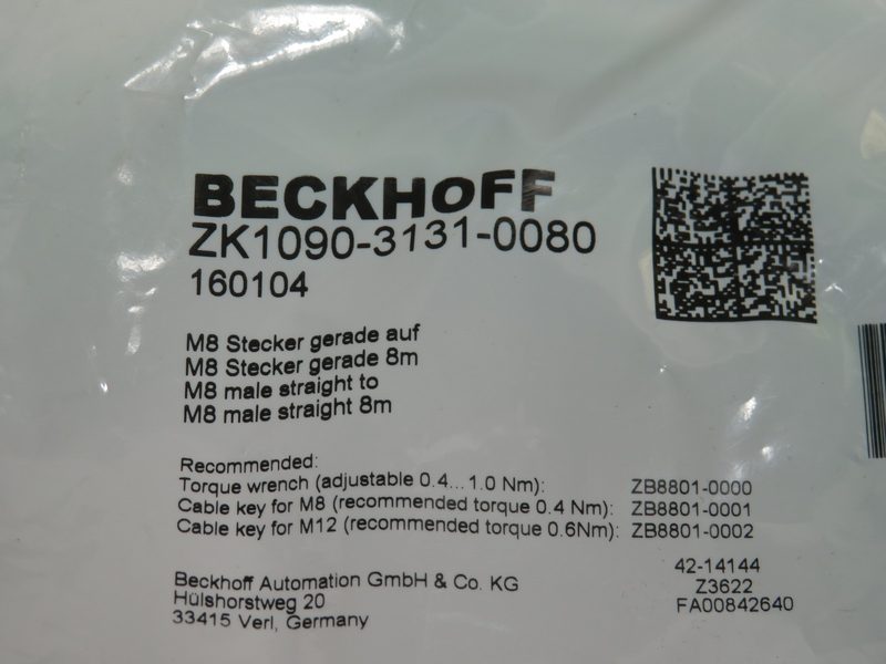 Кабель Beckhoff ZK1090-3131-0080