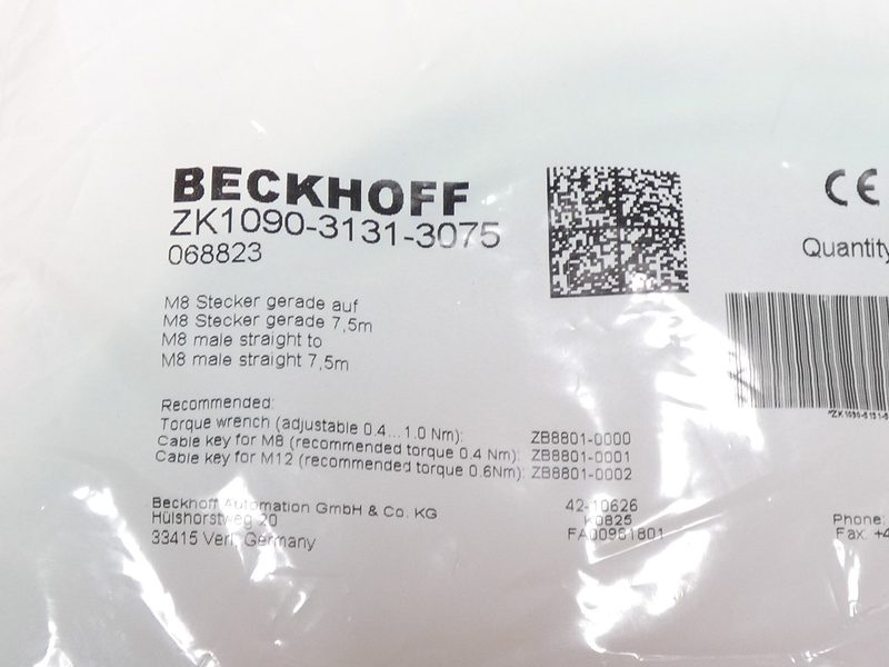 Кабель Beckhoff ZK1090-3131-3075