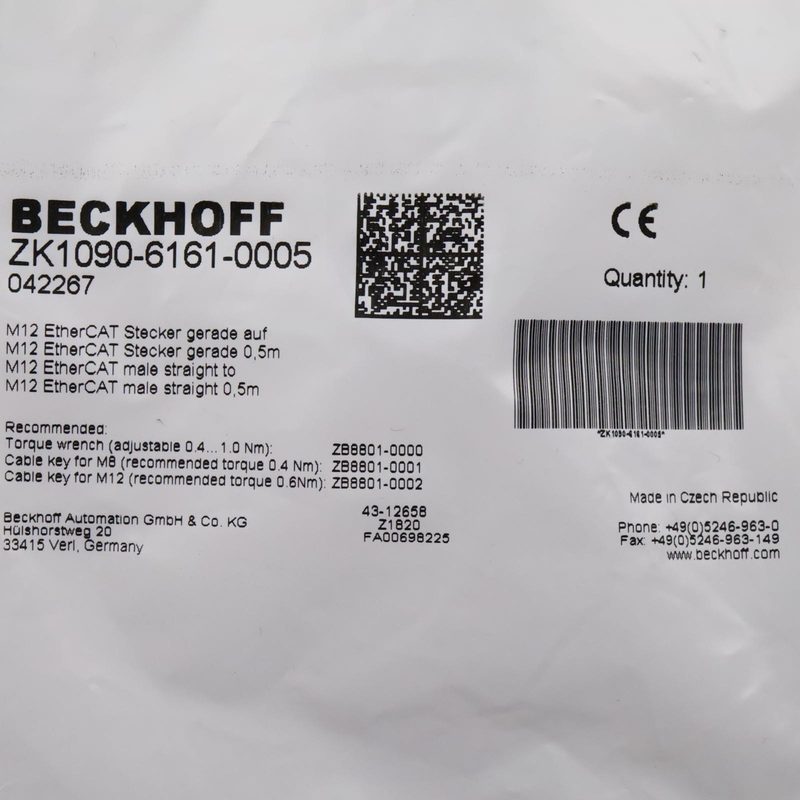 Кабель Beckhoff ZK1090-6161-0005
