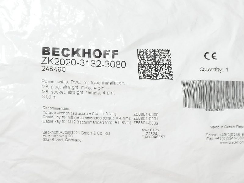 Кабель Beckhoff ZK2020-3132-3080