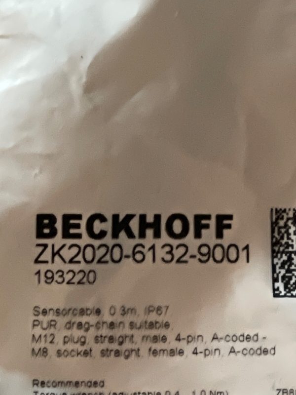 Кабель Beckhoff ZK2020-6132-9001