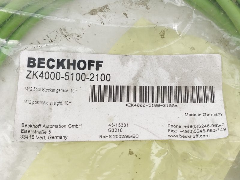 Кабель Beckhoff ZK4000-5100-2100