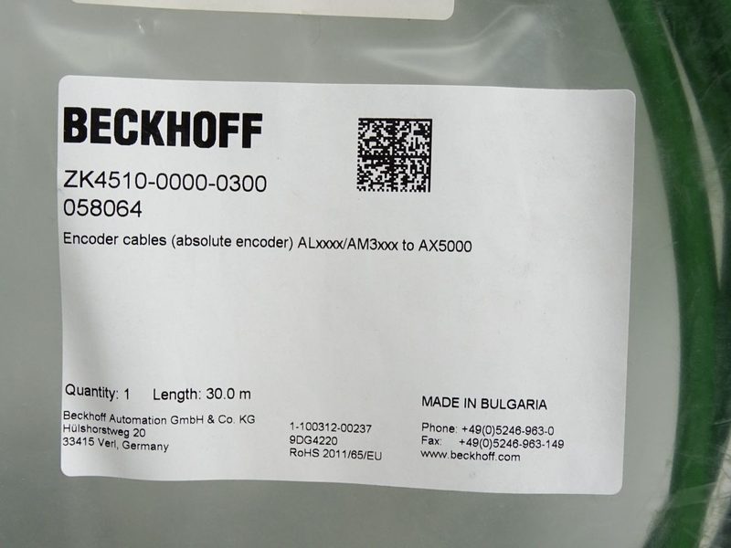 Энкодер Beckhoff ZK4510-0000-0300