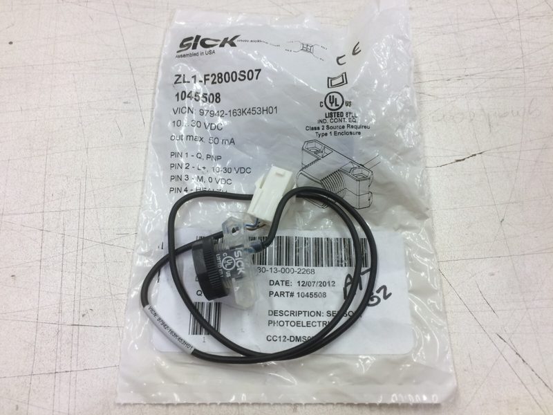Фотоэлектрический датчик SICK ZL1-F2800S07-1045508