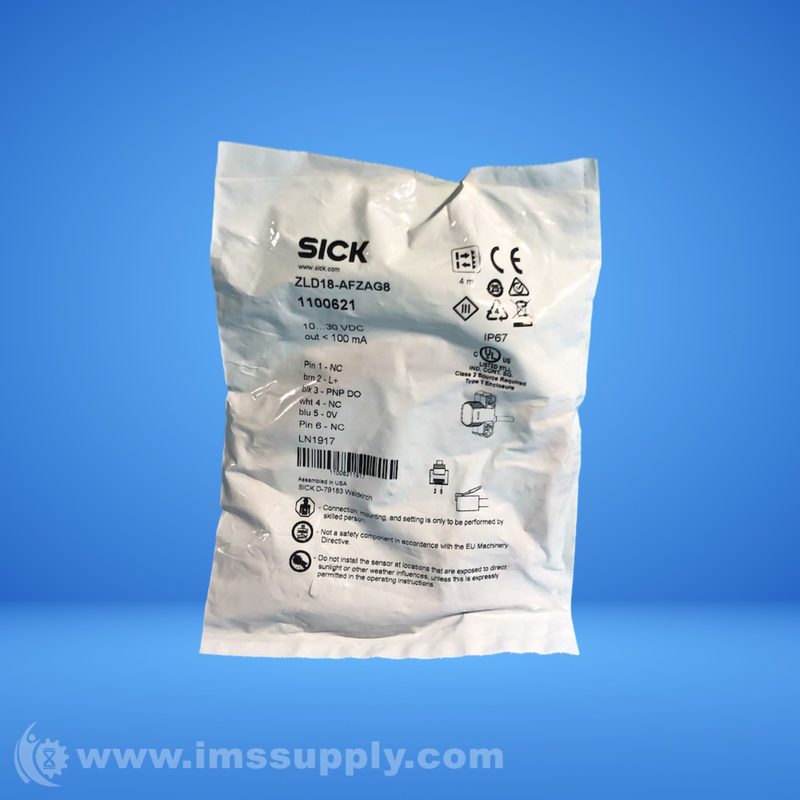 Фотоэлектрический датчик SICK ZLD18-AFZAG8