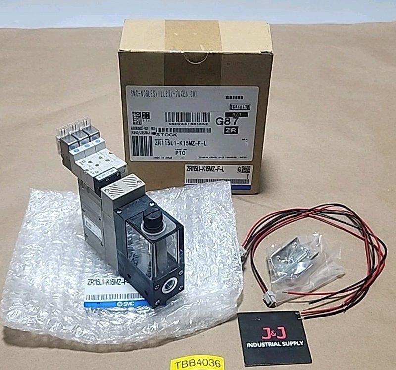 Электромагнитный клапан SMC ZR115L1-K15MZ-F-L