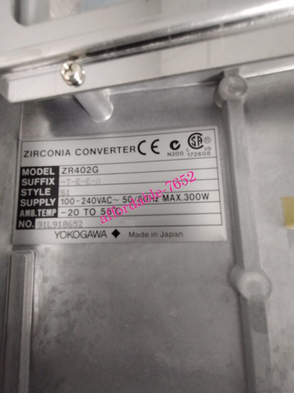 Датчик Yokogawa ZR402G-T-E-E-A/S1